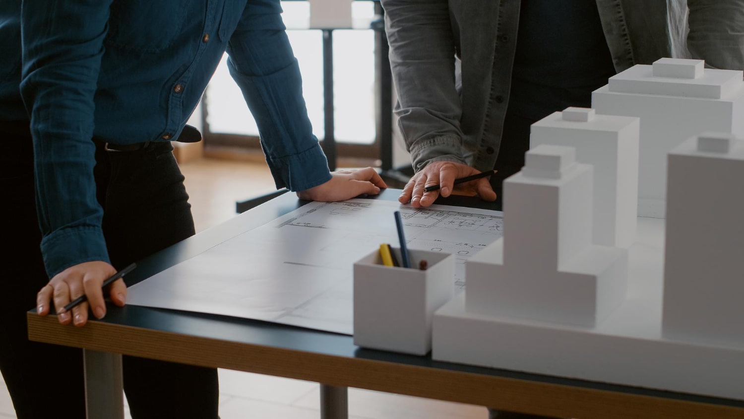 Architecture and creative design concept boards